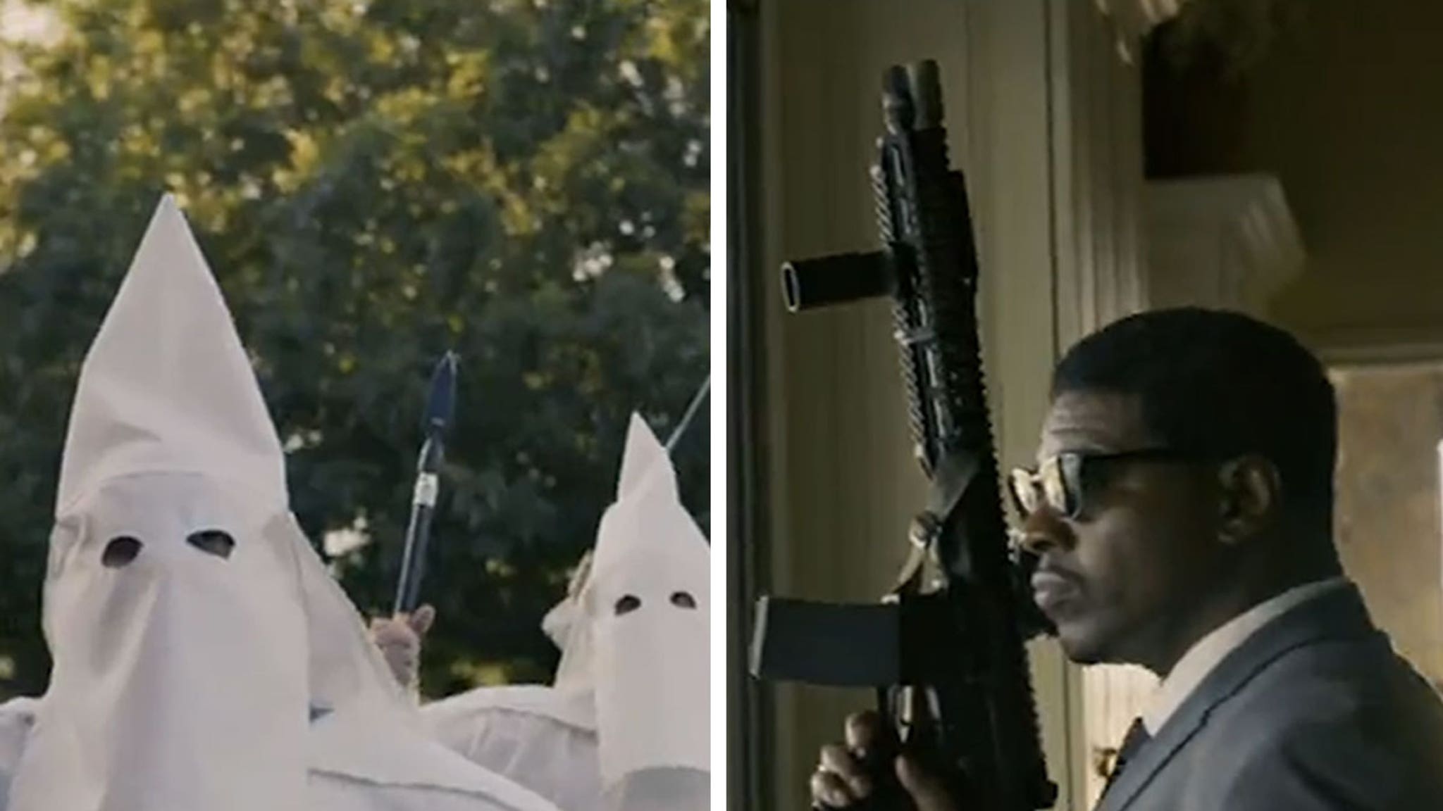 El republicano negro que se postula para el Congreso usa AR-15 contra el KKK en un anuncio de campaña