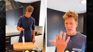 Tom Brady Pretends To Cut Off Finger Filming Avocado Ice Cream Vid, 'F***!'