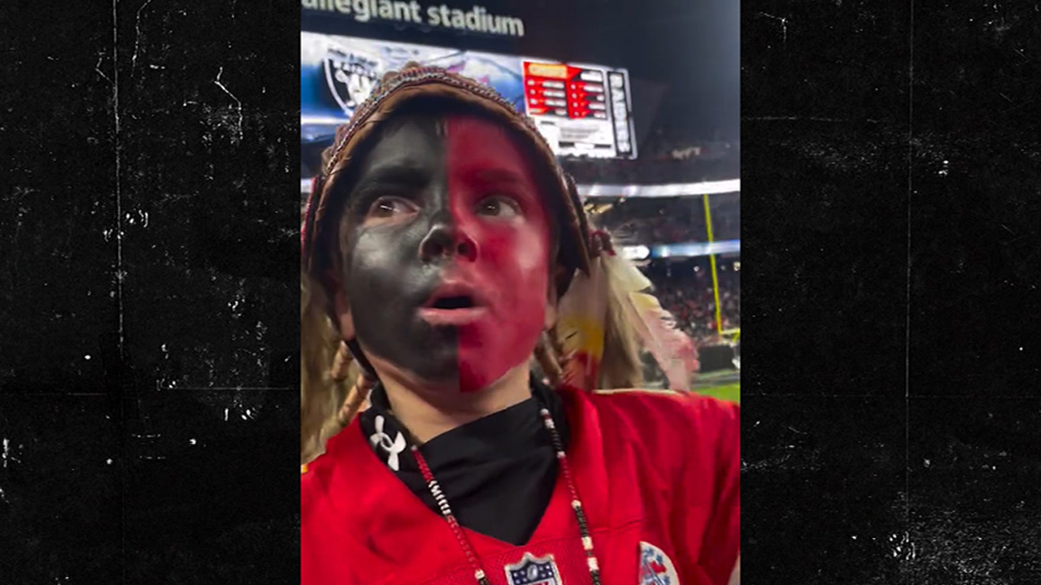 KC Chiefs Fan’s Mom Defends Son’s Native American Headdress Costume