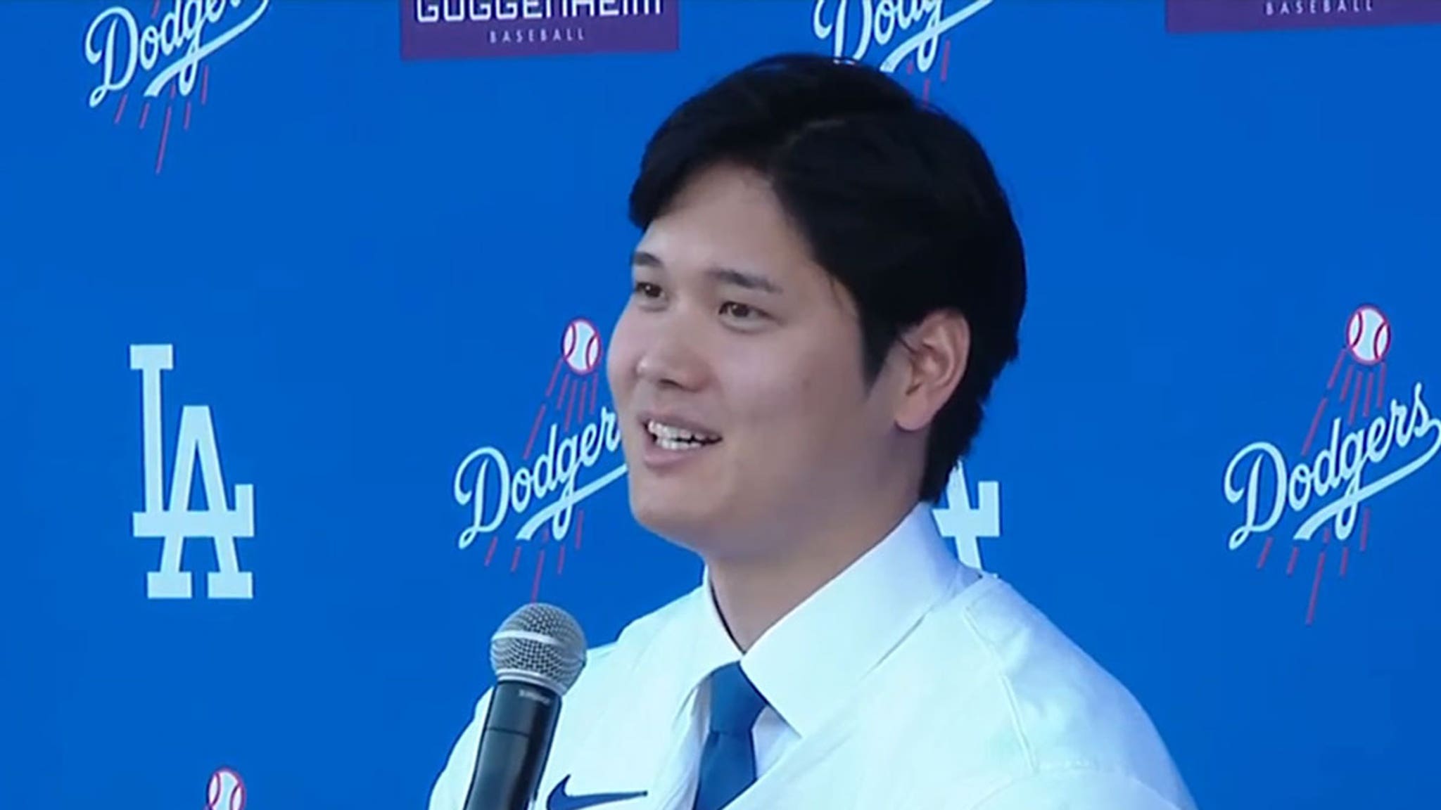 ¡Shohei Ohtani finalmente revela el nombre del perro, no el de los Dodgers!
