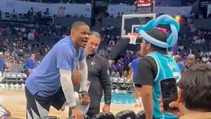 Russell Westbrook Scolds Fan During Heated Exchange, 'Don't Disrespect My Name'