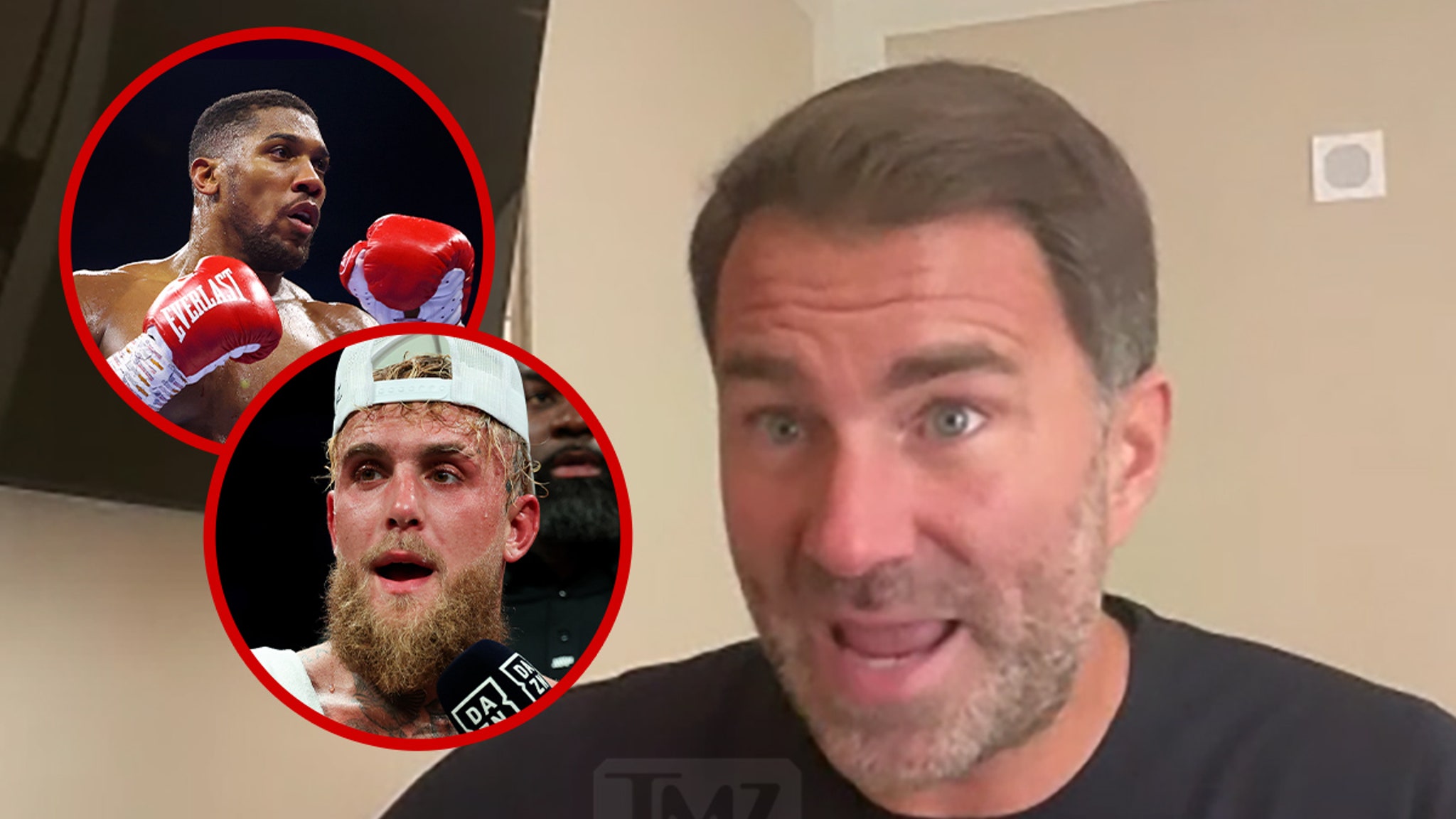 Eddie Hearn Says ‘Very Good Chance’ Jake Paul Is Anthony Joshua’s Next Opponent