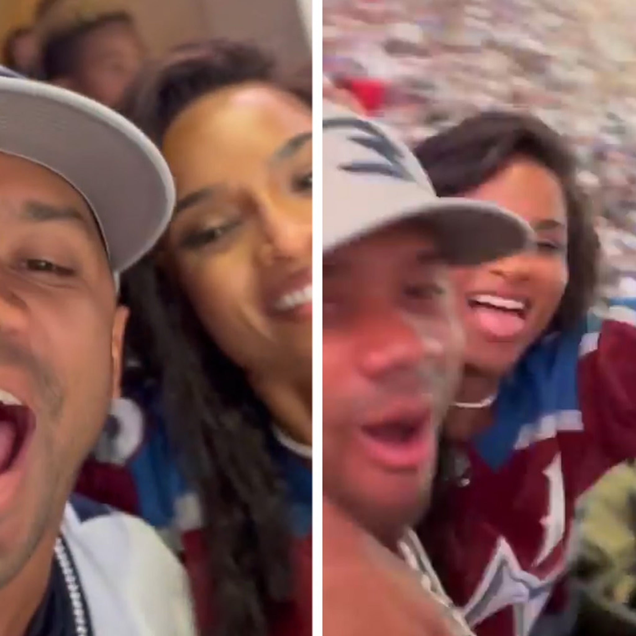 Ciara dances after Russell Wilson's first Broncos win