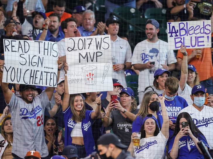 Dodgers Fans Invade Houston, Incessantly Troll Astros W/ 'Cheaters' Chants