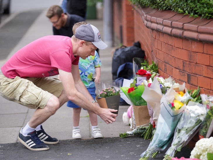 Memorial Outside The Taylor Swift Theme Dance Class Stabbing Scene