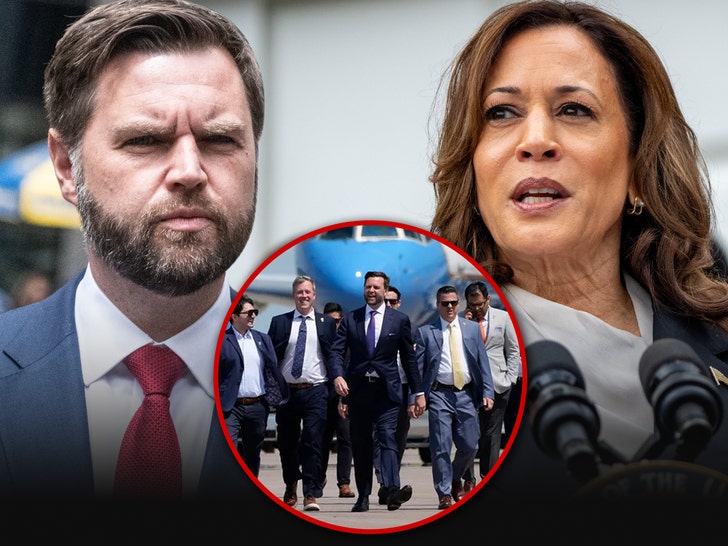 J.D. Vance Badmouths Kamala Harris on Tarmac, Feet From Air Force 2