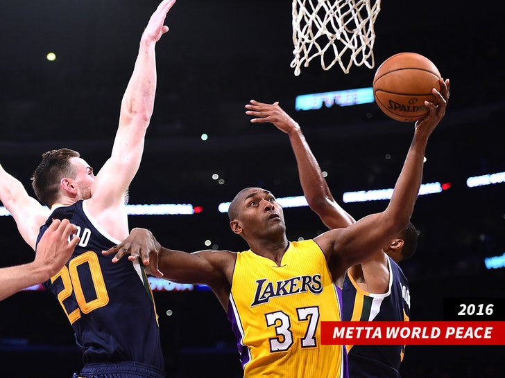 metta world peace lakers