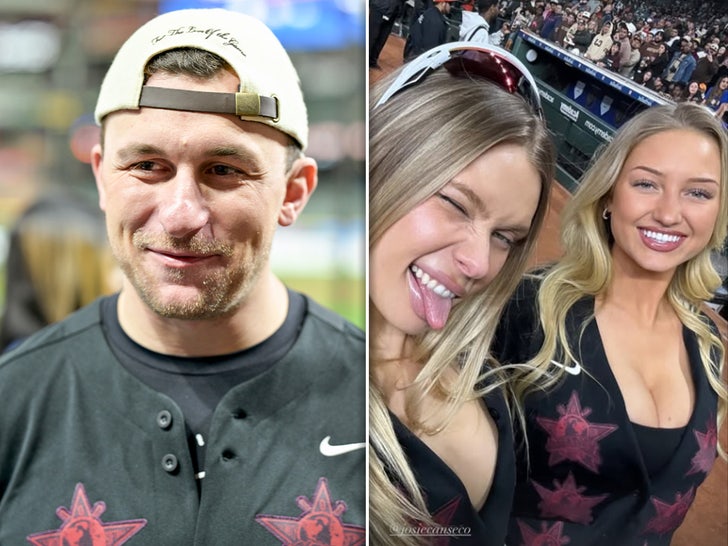 Cactus Jack Foundation Johnny Manziel Josie Canseco Split Sub Getty Instagram