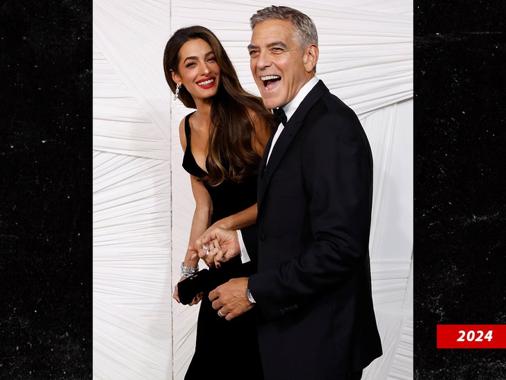 George Clooney y Amal Clooney Getty 1