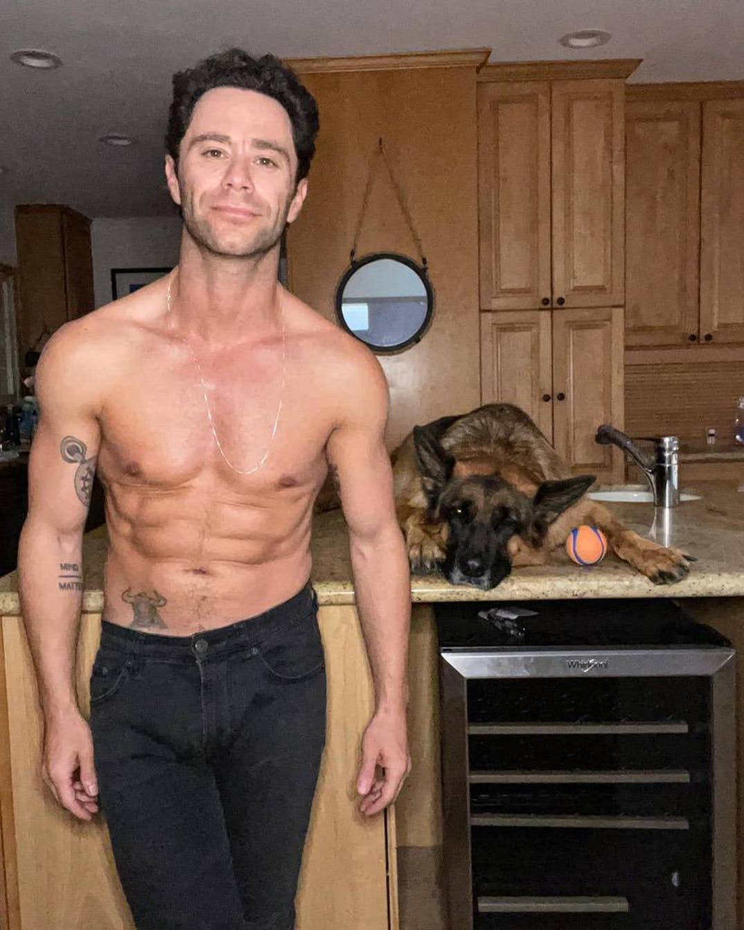 Sasha Farber Shirtless Shots 3