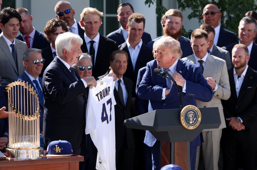 Dodgers At The White House 6