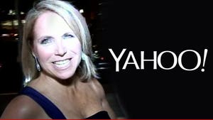 Katie Couric -- I May End Up Taking A Big Pay Cut But Hey, It's a Part-Time Job!