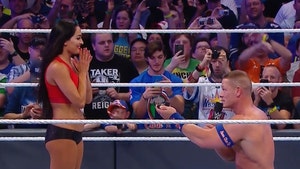 John Cena PROPOSES At WrestleMania ... Nikki Bella Says 'Yes' (VIDEO)