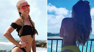 Patrick Mahomes' GF Flaunts Ripped Bikini Bod In Hawaii