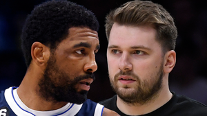 Luka Doncic Says He's Lost His Smile On the Court, Twitter Blames Kyrie