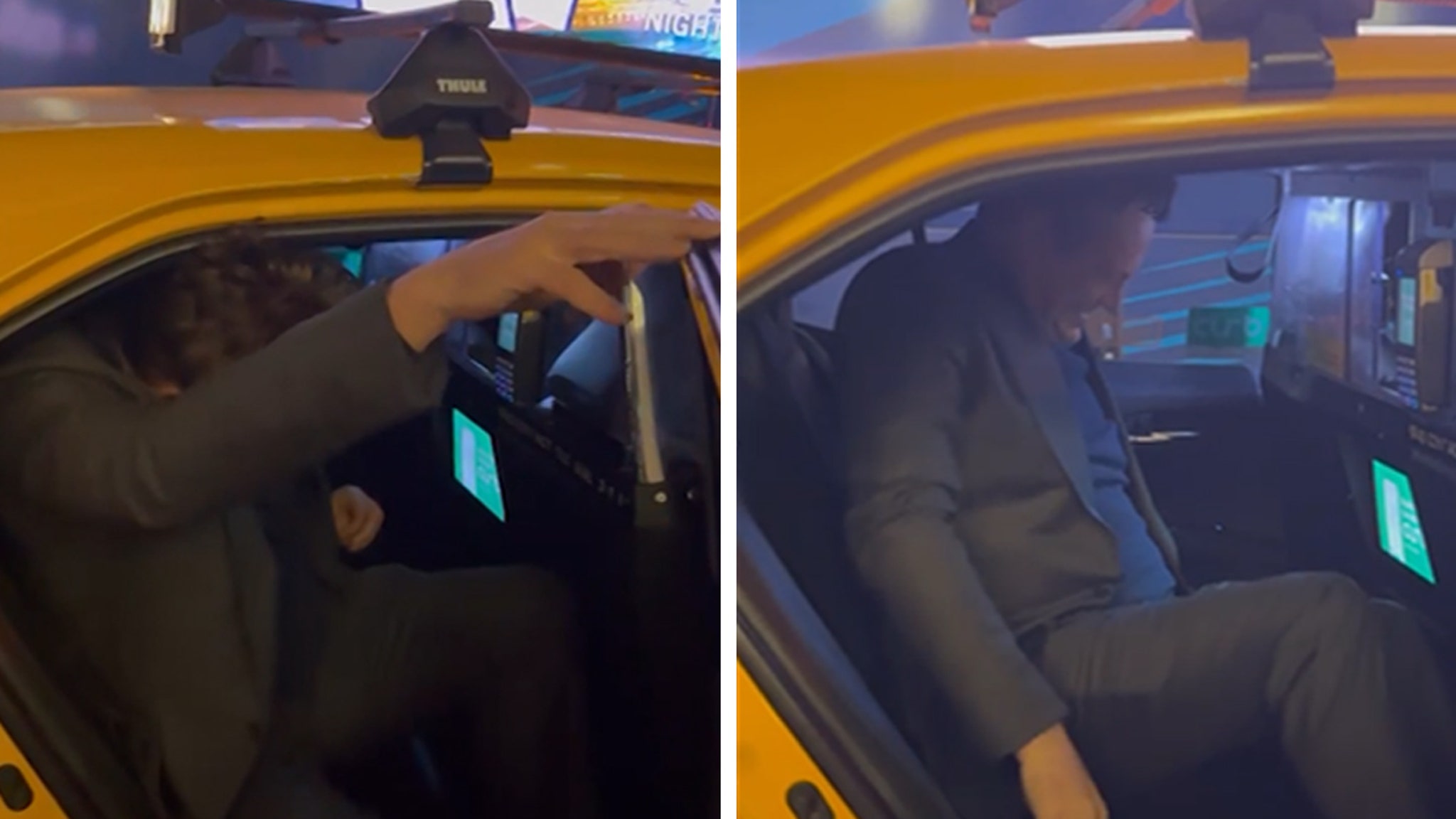 Vince Vaughn Struggles to Get Into Cab After Night Out in NYC
