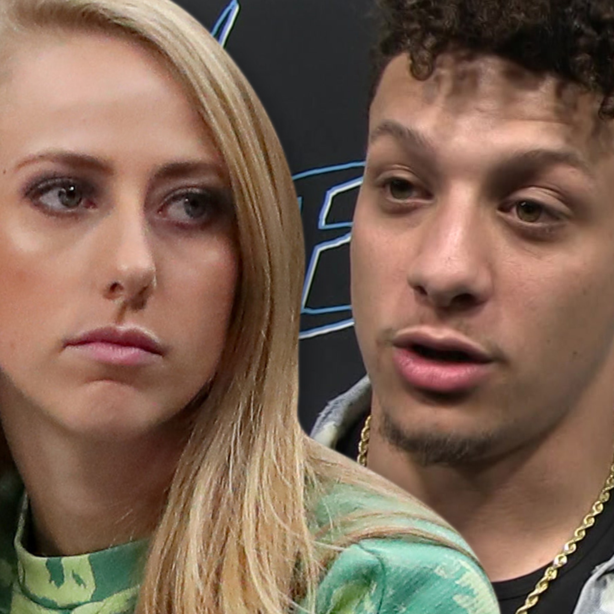 Patrick Mahomes' fiancée Brittany Matthews responds to criticism over  champagne incident