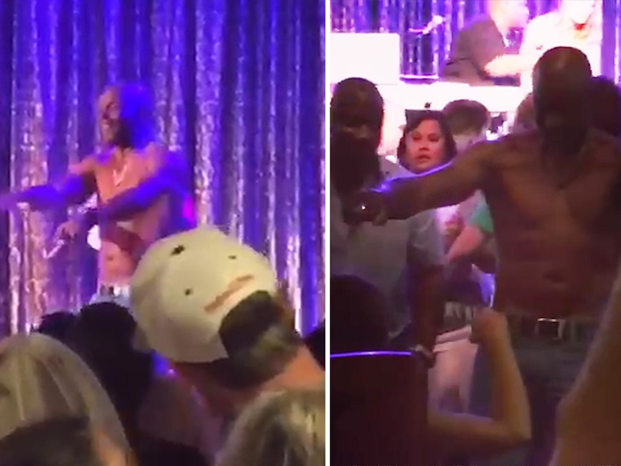 Jerry Rice -- Gives Topless Lapdance ... At Lake Tahoe Party