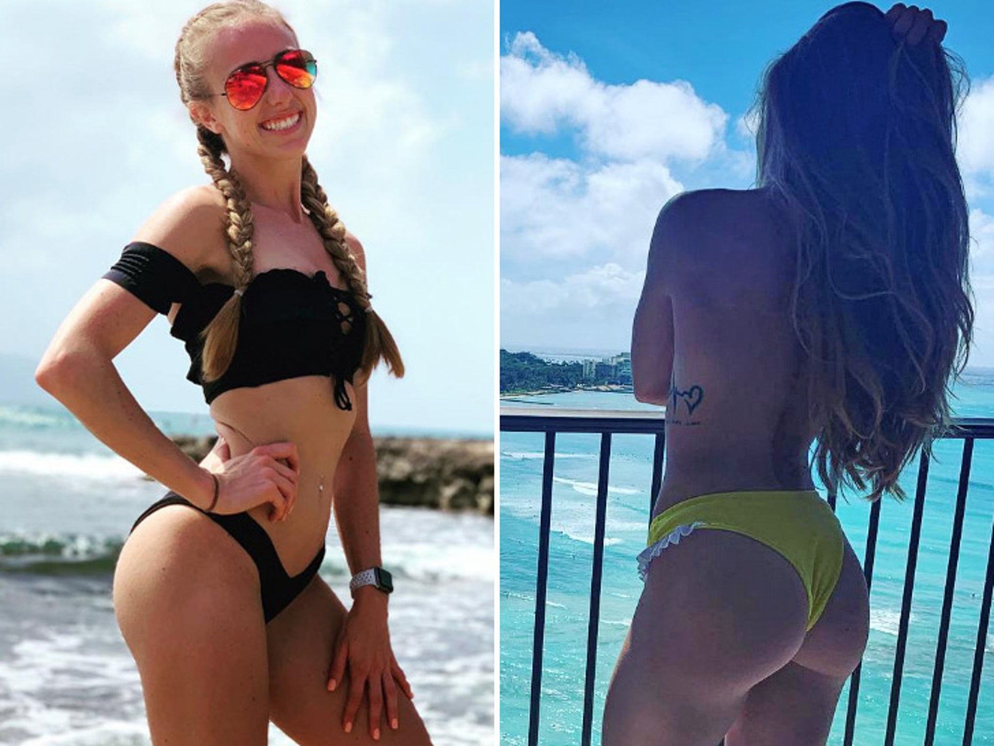 Patrick Mahomes GF Flaunts Ripped Bikini Bod In Hawaii