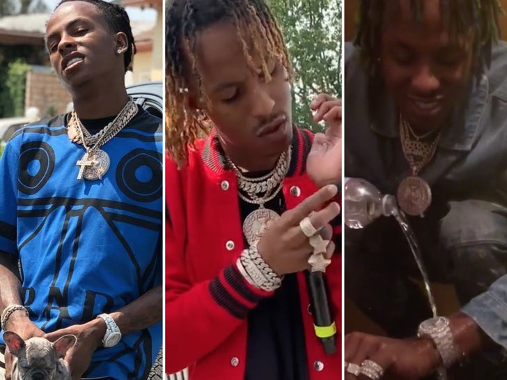 Rich The Kid's Big Bling