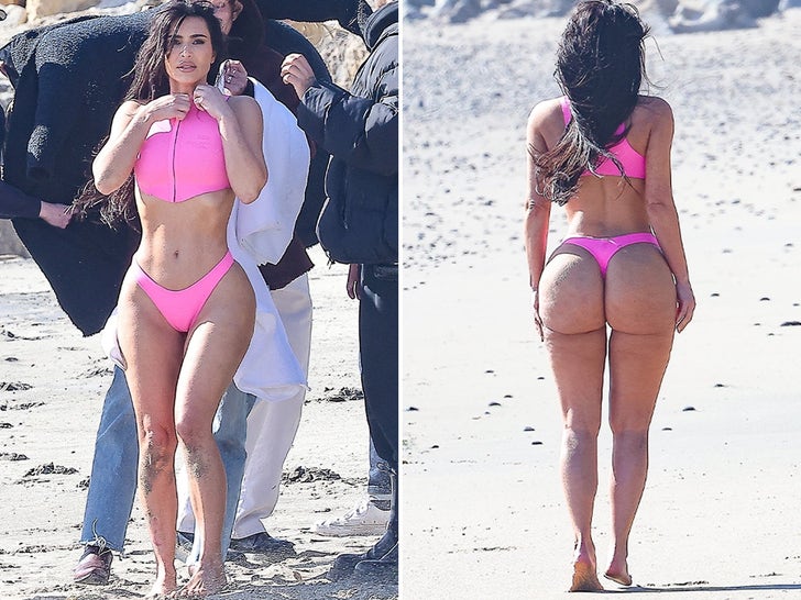 Kylie Jenner Wears Pink Bikini In Pool Shows Off Body