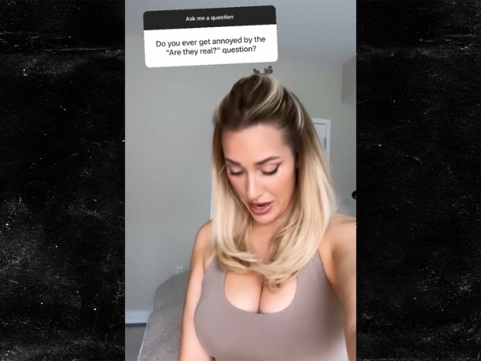 Paige Spiranac looking to bring out 'bobble head boobs' as