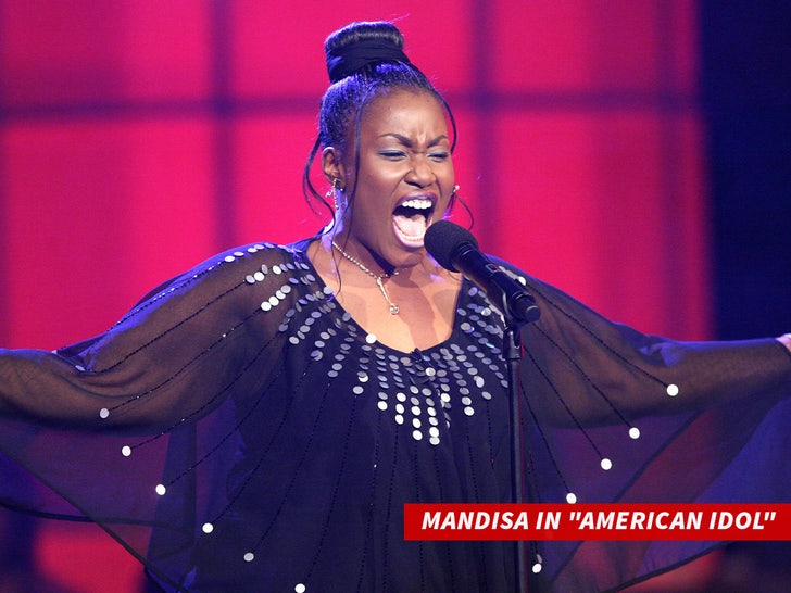 Mandisa in "American Idol"