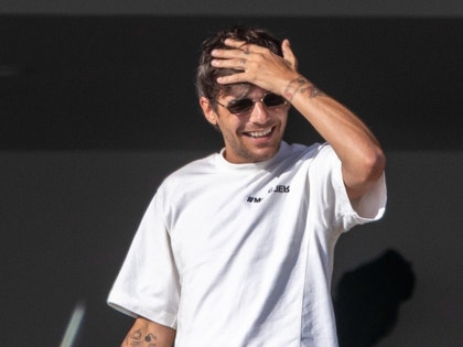 Louis Tomlinson Smiling Malibu Beach 1