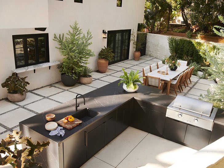 Interior view of Bobby Berk's Hollywood Hills home