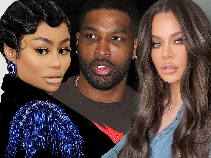 Blac Chyna Khloe Kardashian Tristan Thompson