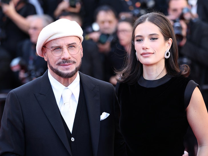 sub John Travolta and Ella Bleu Travolta getty