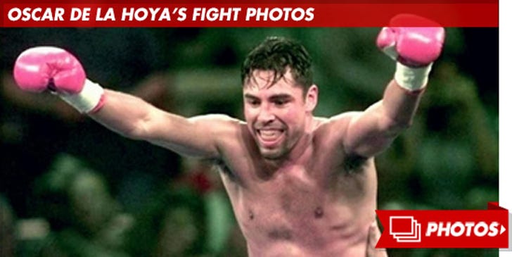 Oscar De La Hoya's Fight Photos