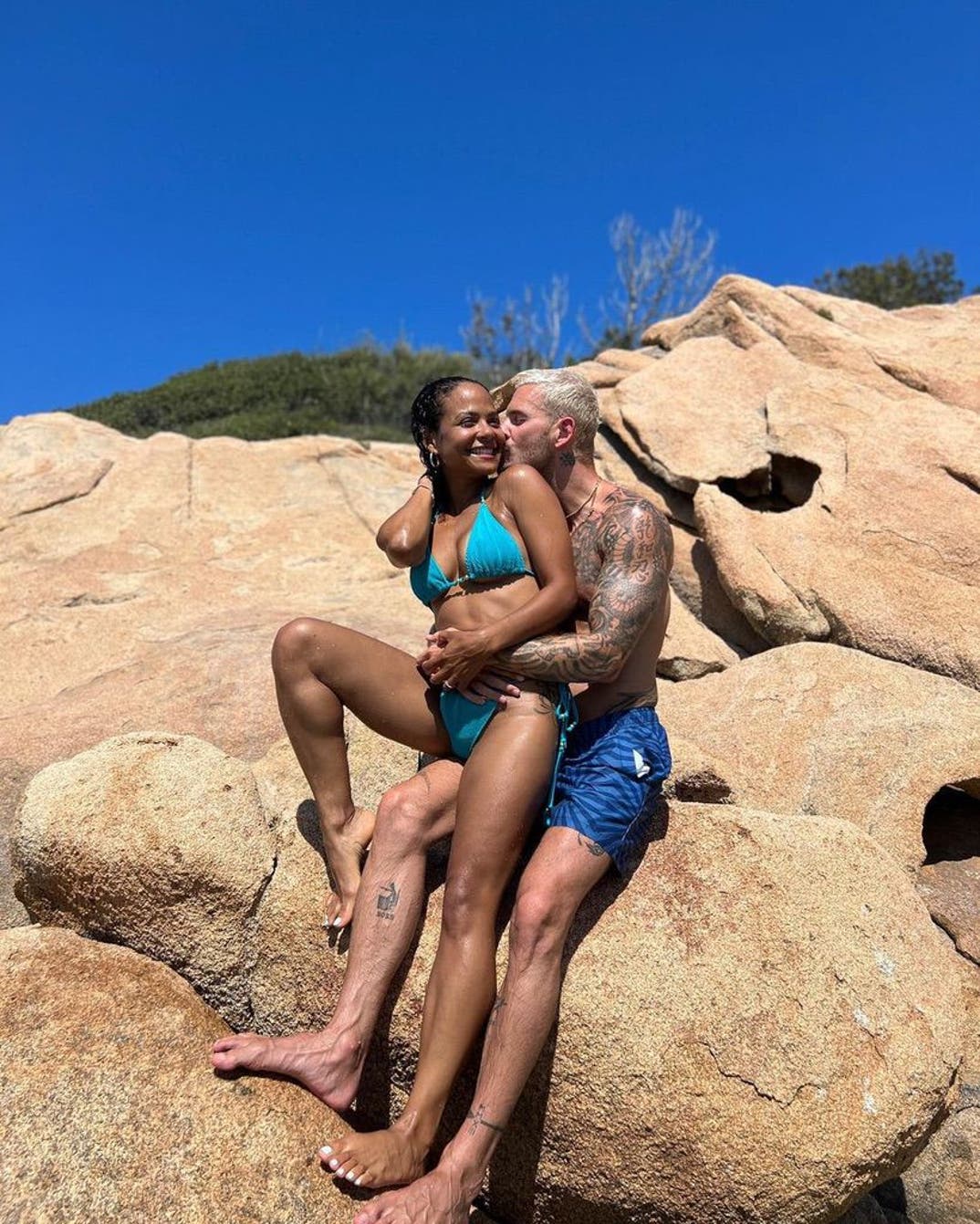 Christina Milian and Matt Pokora