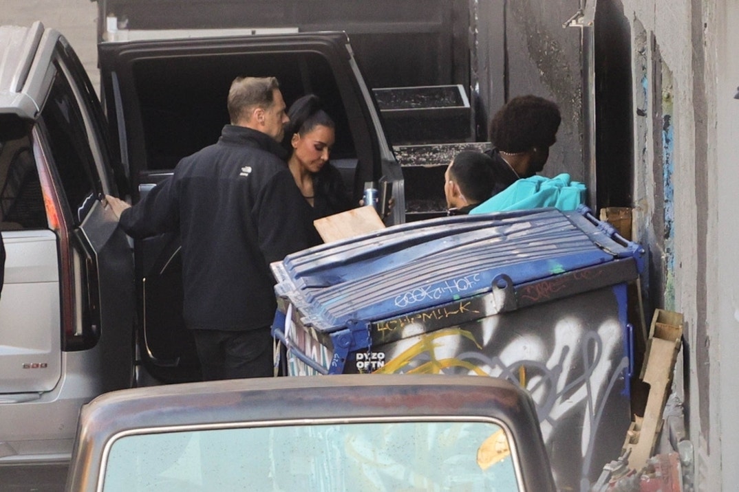 50 Cent Kim Kardashian Set of Eva 3