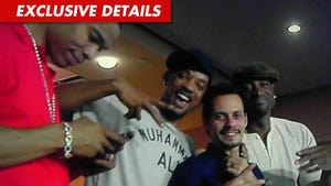 Will Smith -- Marc Anthony's Guest at Monday Night Football