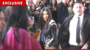 Kim Kardashian -- Pressing Charges Against Flour Tosser