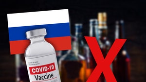 Russians Getting COVID-19 Vaccine Instructed Not to Drink Alcohol