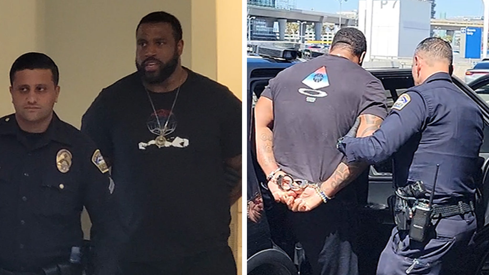 NFL Player Duane Brown Arrested at Airport on Gun Charges