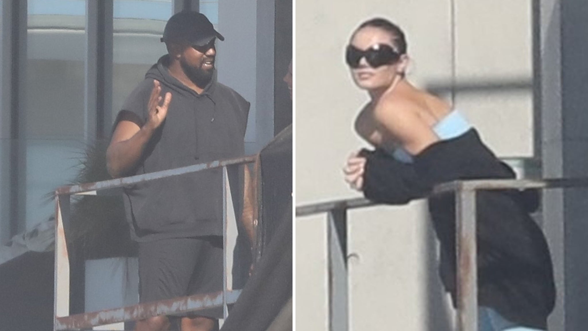 Kanye West Visits Malibu Home With Mystery Woman
