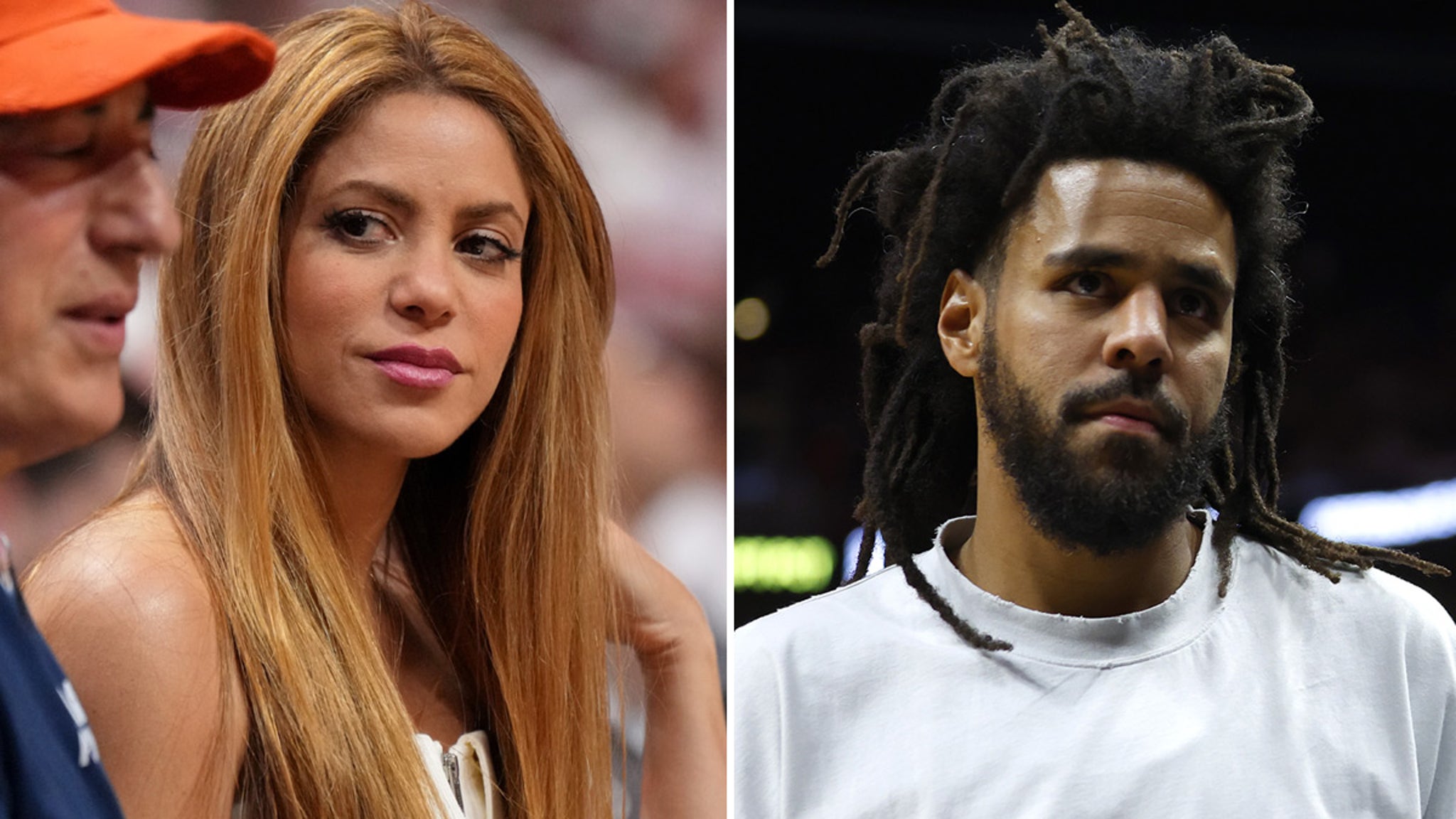 Shakira assiste au match de la finale de la NBA Sans Lewis Hamilton, J. Cole et Neymar se présentent aussi