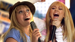 lizzie mcguire and hannah montana alamy 1