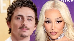 timothee chalamet doja cat getty