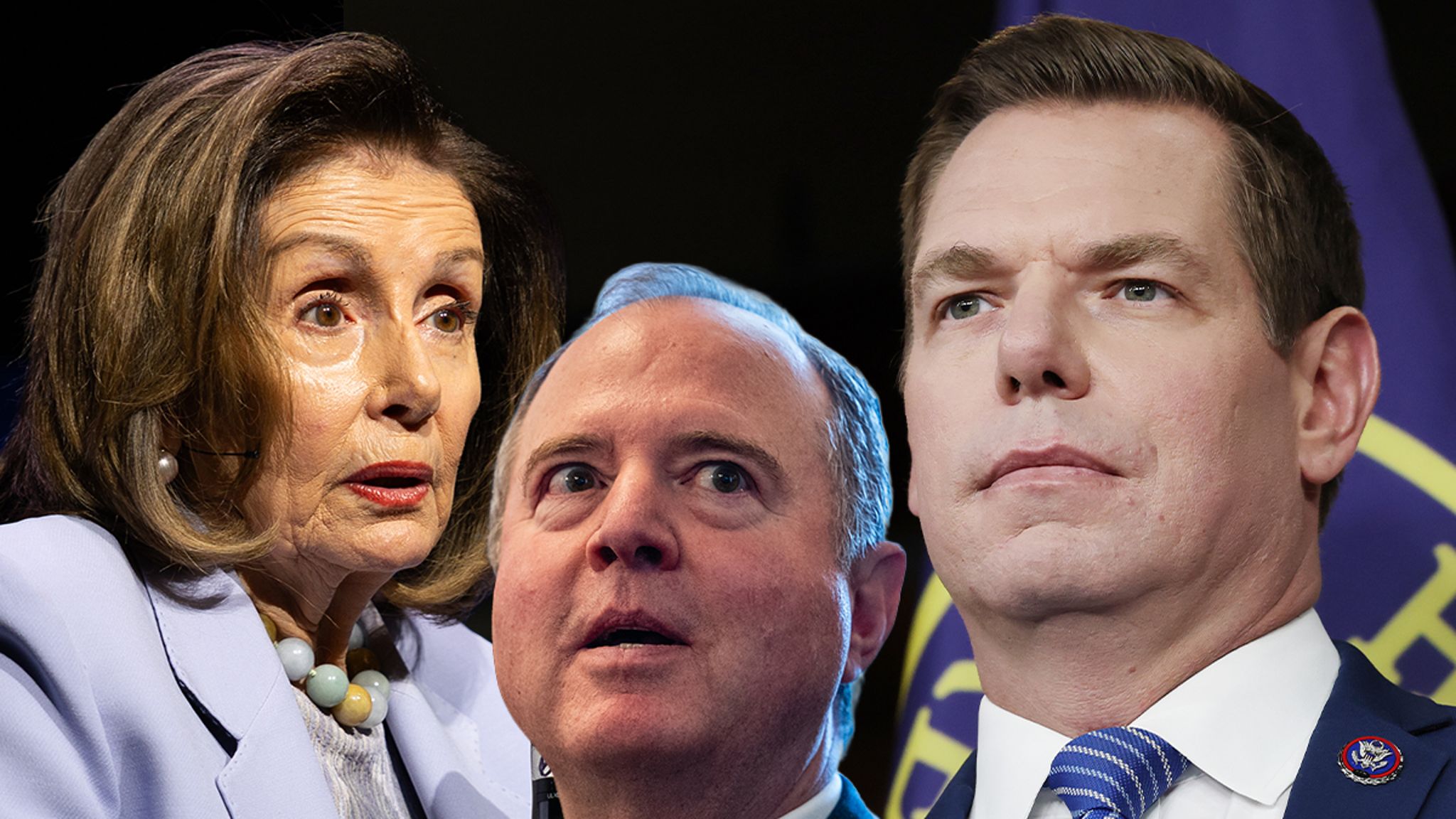 Nancy Pelosi, Adam Schiff Call on Eric Swalwell to Drop Out of Governor Race