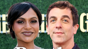 main Mindy Kaling B.J. Novak bustle getty