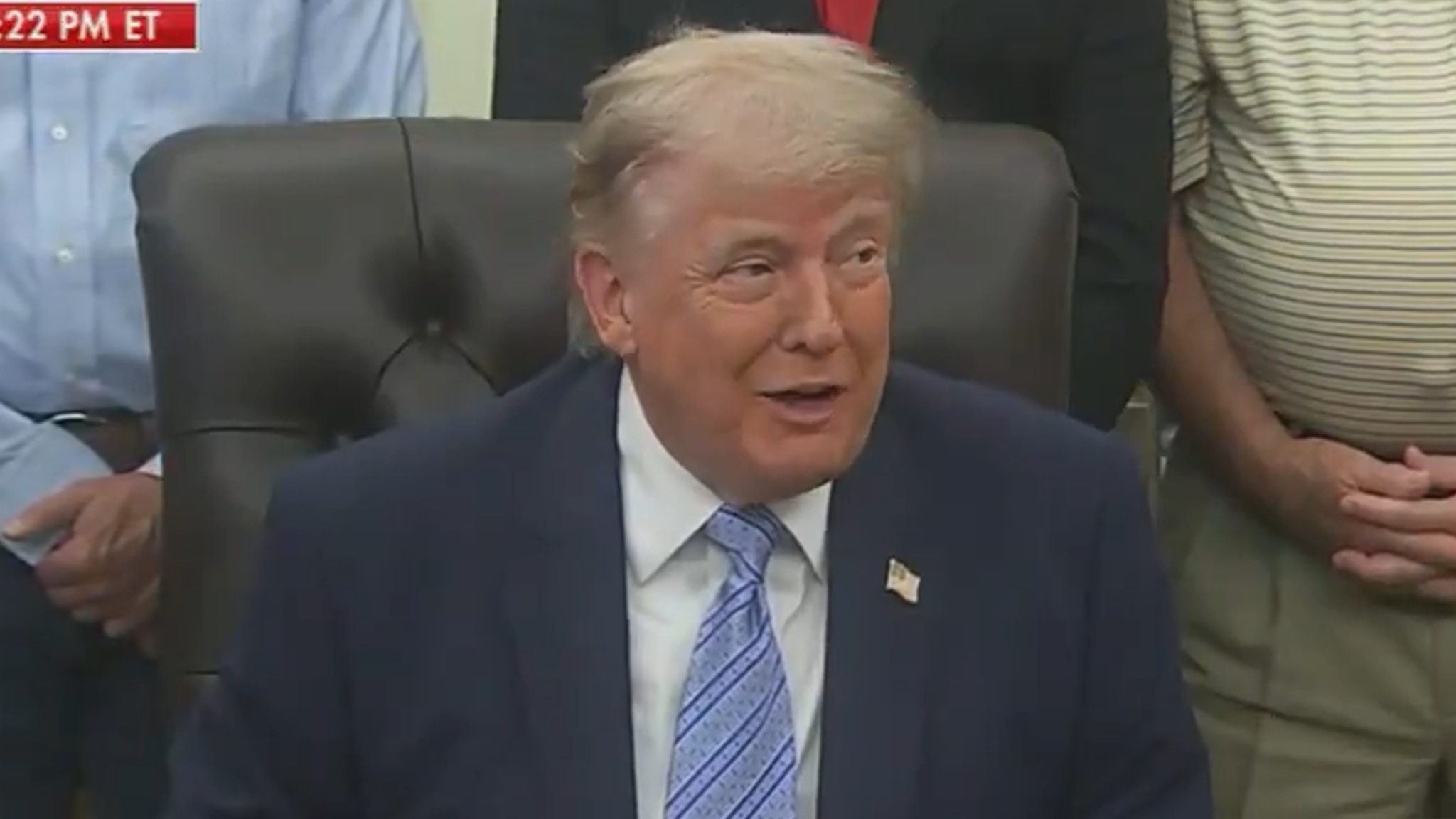 President Trump Says He's Going To Try and Attend Son's…