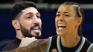 enes kanter and natasha cloud getty 2