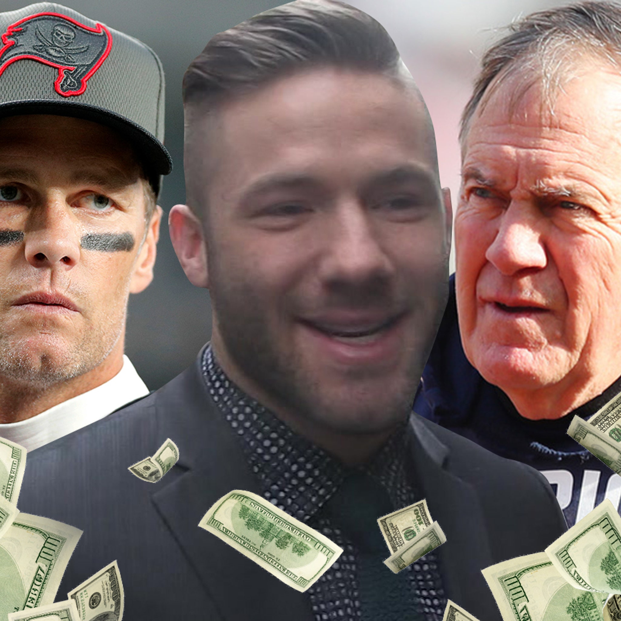 Julian Edelman bet $100,000 on a Patriots-Buccaneers Super Bowl