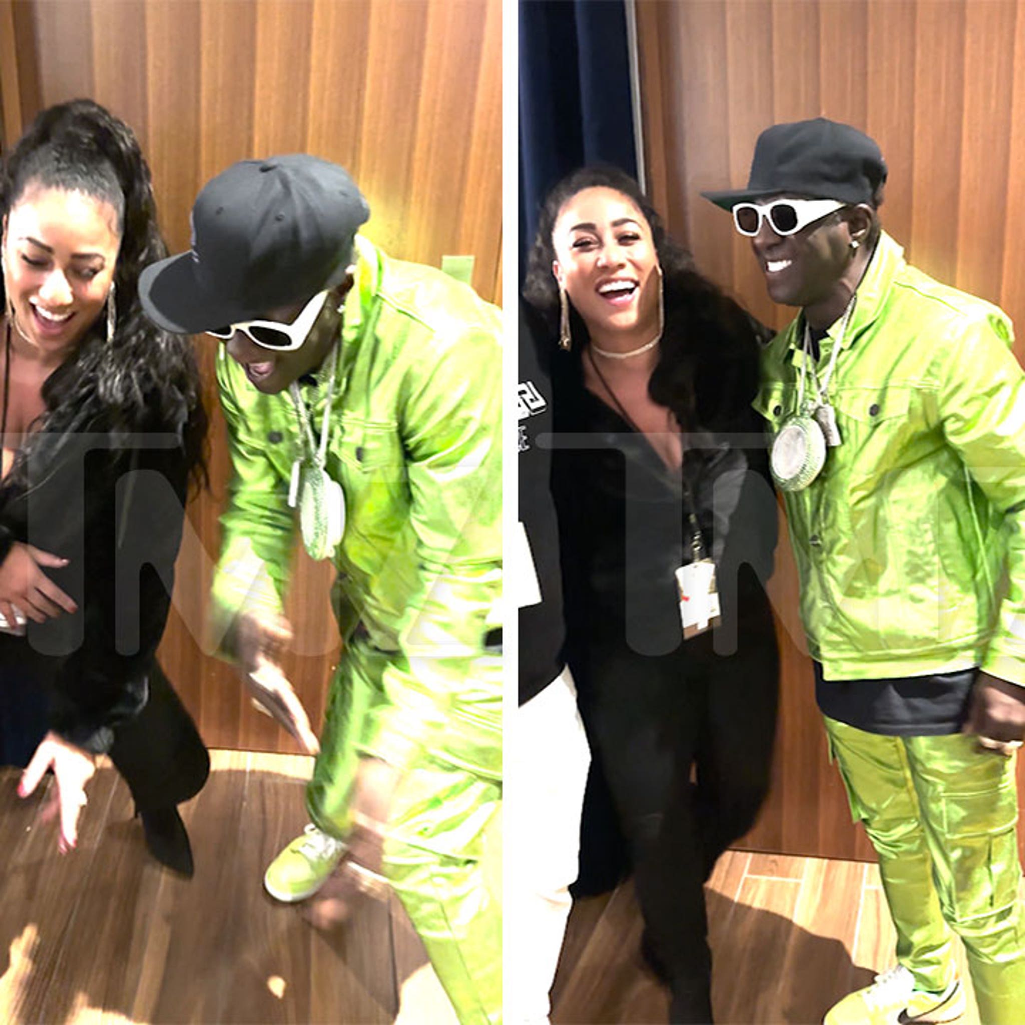 Flavor Flav Reunites With Flavor Of Love Season 1 Winner Nicole Hoopz  Alexander