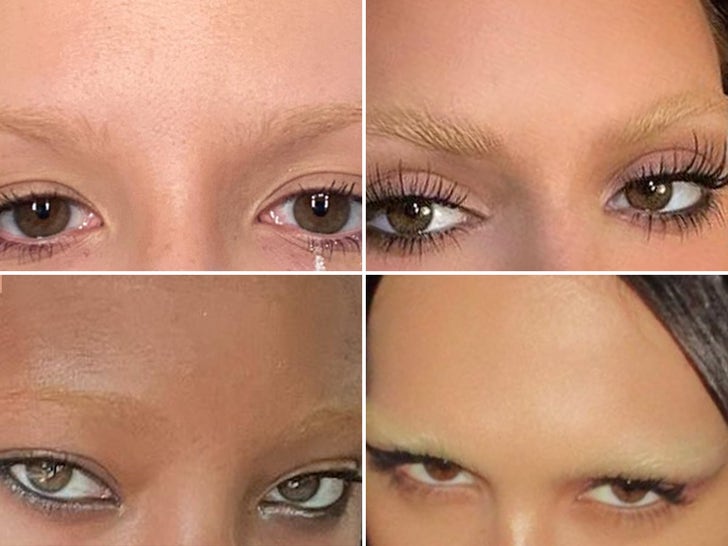Stars With Bleached Eyebrows -- Guess Who!