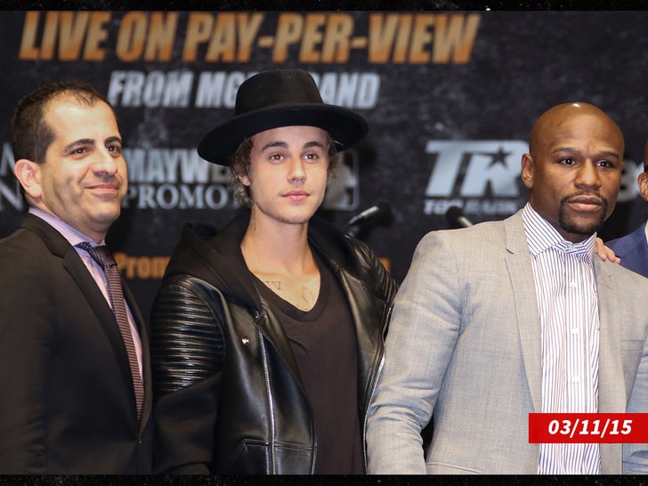 stephen espinoza justin bieber floyd mayweather